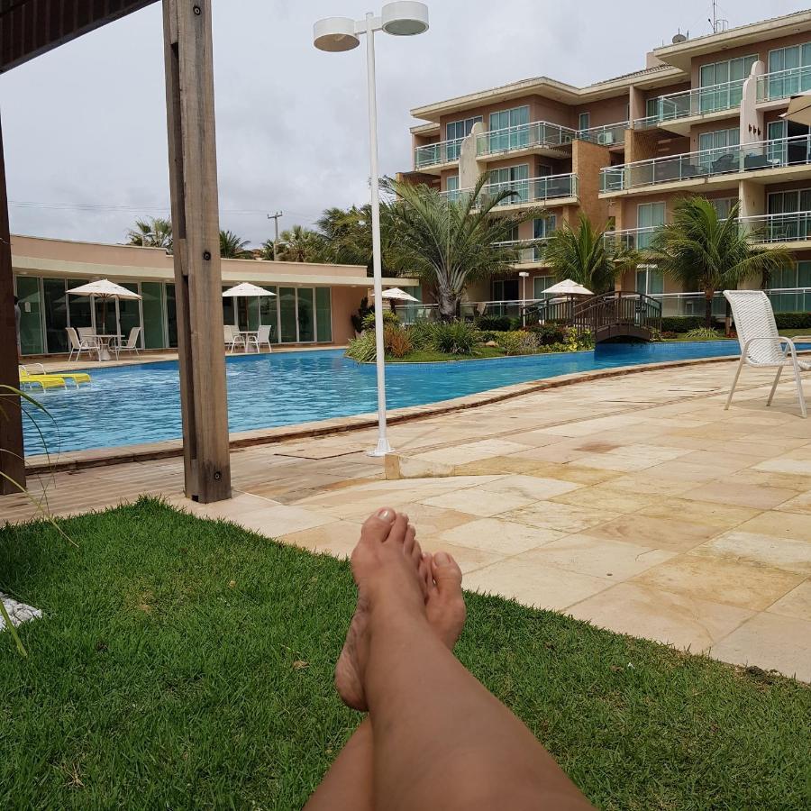 Palm Beach Porto Das Dunas, Apartamento Todo Climatizado Terreo A 350 Metros Beach Park 알퀴라즈 외부 사진