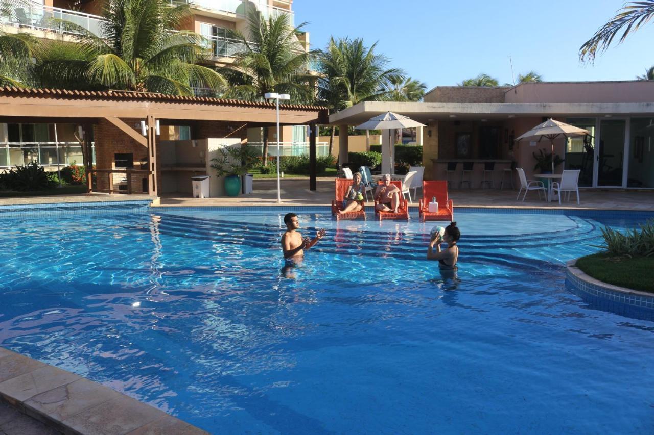 Palm Beach Porto Das Dunas, Apartamento Todo Climatizado Terreo A 350 Metros Beach Park 알퀴라즈 외부 사진