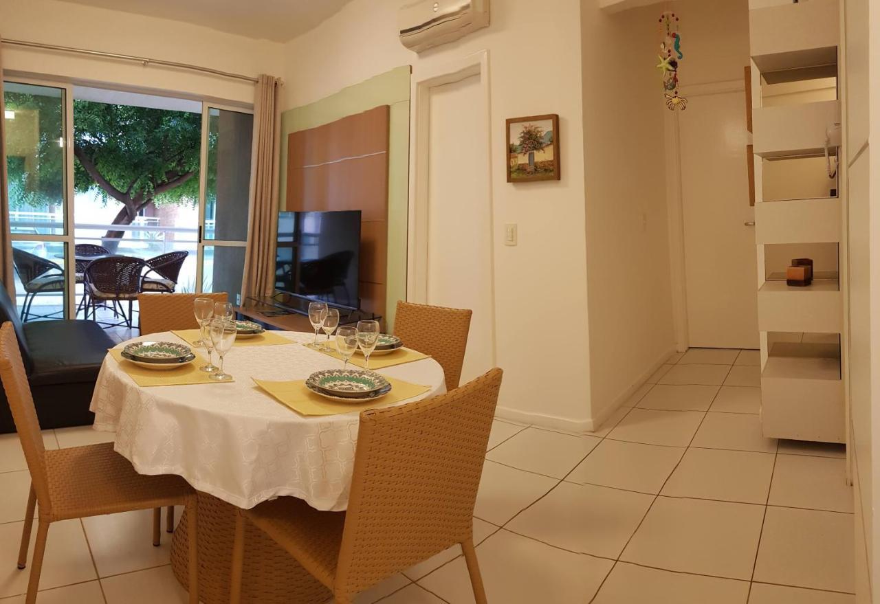 Palm Beach Porto Das Dunas, Apartamento Todo Climatizado Terreo A 350 Metros Beach Park 알퀴라즈 외부 사진